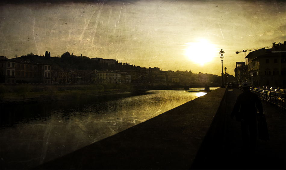 Tramonto su Firenze